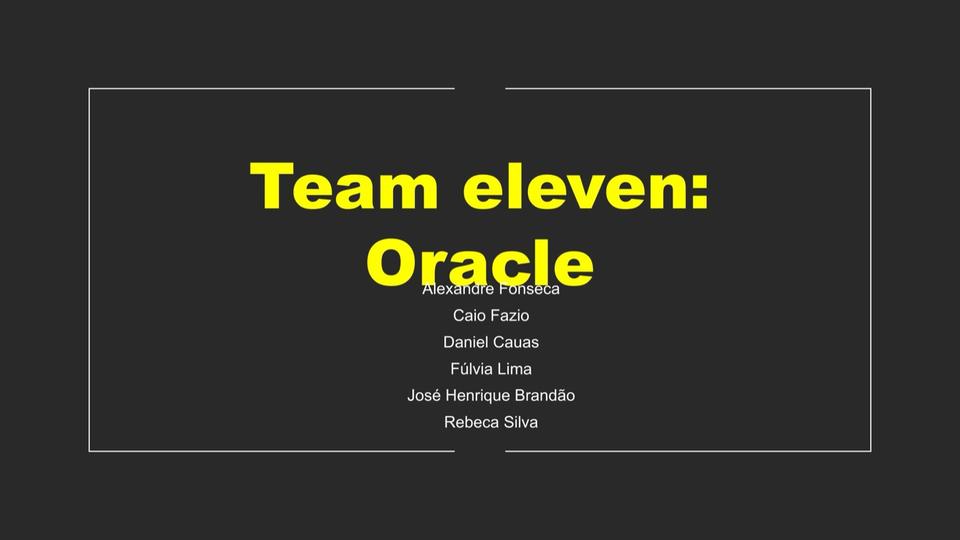 Run, Mummy, Run!, da Team Eleven: Oracle (2020.2)