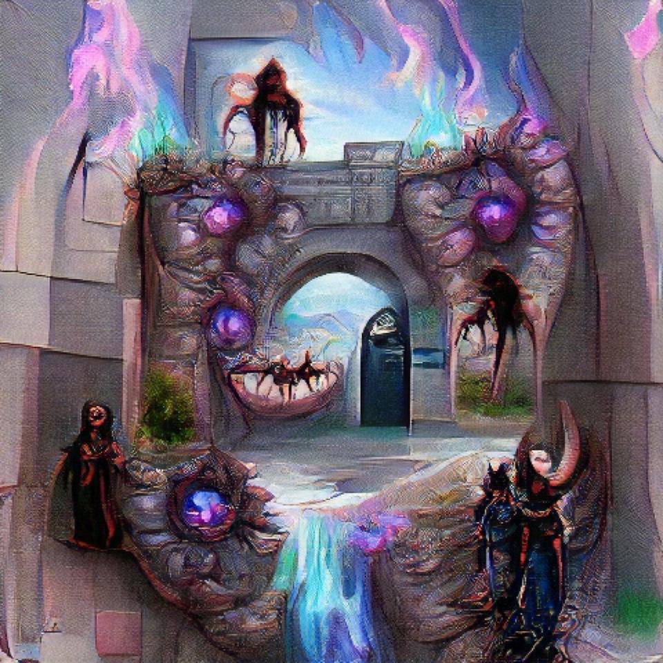 Arte do Portal of Monstrosities