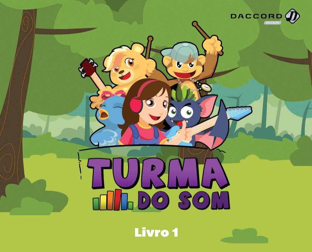 Turma do Som, Livro 1, capa (Daccord, 2012)