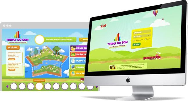 Portal da Turma do Som: desenhos animados e jogos para musicalização infantil